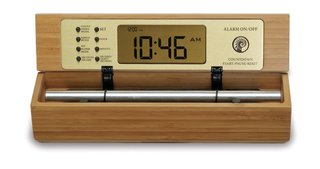 Bamboo Meditation Timers with Soothing Chimes for Breathe Work