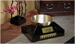 Zen Timepiece, a meditation timer with bowl/gong Zen Timepiece, a meditation timer with bowl/gong
