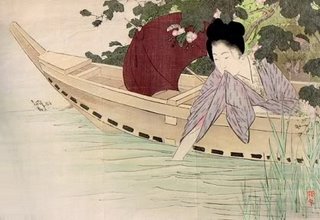 Floating Away... Ukiyo-e by Takeuchi Keishà Floating Away... Ukiyo-e by Takeuchi KeishÃ