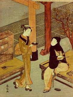 Ukiyoe cup of Ginger Tea Ukiyoe Tea