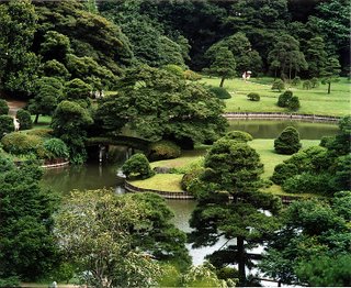 A kaiyu-shiki or strolling garden A kaiyu-shiki or strolling garden