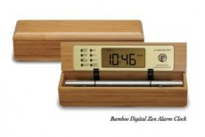 Bamboo Digital Chime Clock, a Watsu Timer and Clock