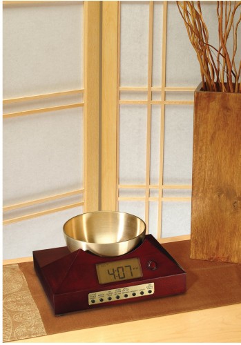 Zen Alarm Clock for a Gentle Awakening with a Bowl Gong and Mindfulness Timer Zen Alarm Clock for a Gentle Awakening with a Bowl Gong and Mindfulness Timer