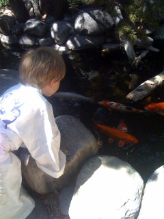 peter in a japanese garden