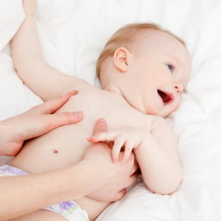 Soothe your little sweetie with a gentle massage Soothe your little sweetie with a gentle massage
