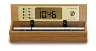 bamboo meditation timer and natural alarm clock with gentle chime bamboo meditation timer and natural alarm clock with gentle chime