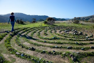 Labyrinth, meditative walking