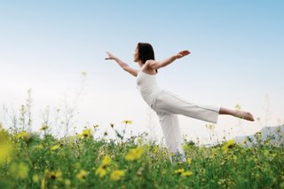 yoga wind pose