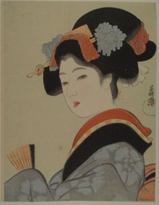 Scientific Evidence for Beauty Sleep - Elegant Women. Courtesy of the Japan Ukiyo-e Museum